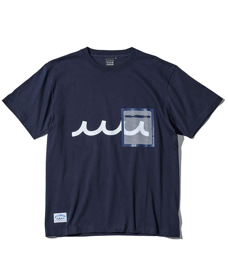 ACANTHUS × muta MARINE メッシュトリミングポケットティー - Image 6