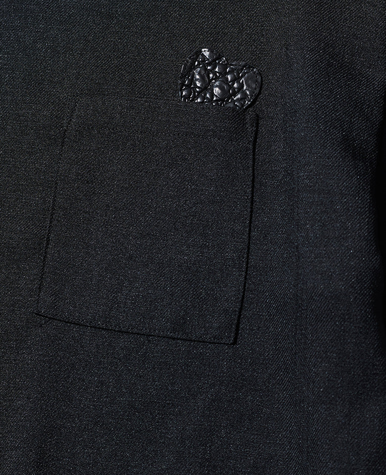 クロコハート付クルーネックTシャツ - Image 3