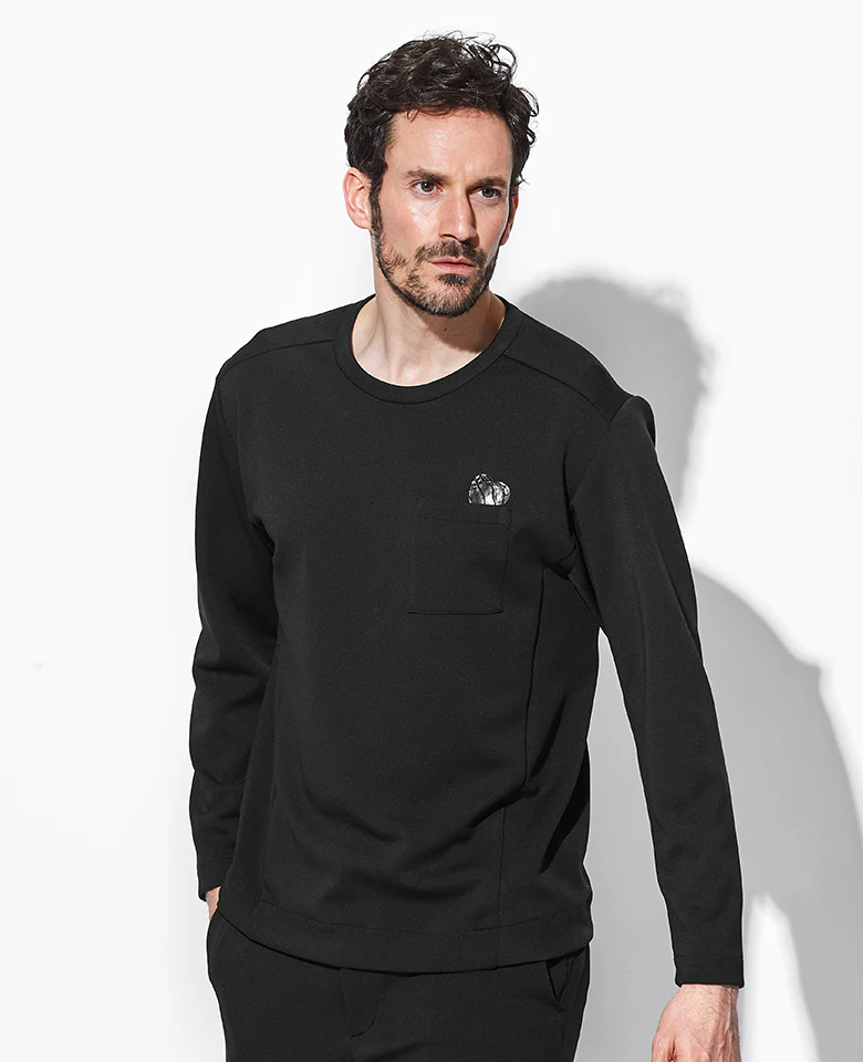 クロコハート付クルーネックロングＴシャツ - Image 3
