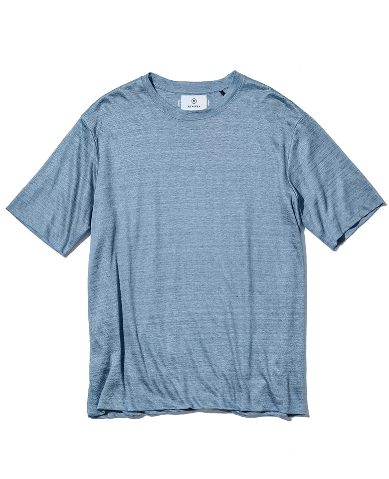 ヴィンテージリネン・レイヤードTシャツ - Image 5