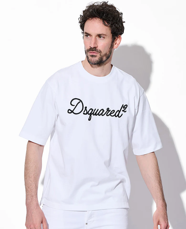 ディースクエアード エンブロイダード ルーズフィット Tシャツ - Image 4