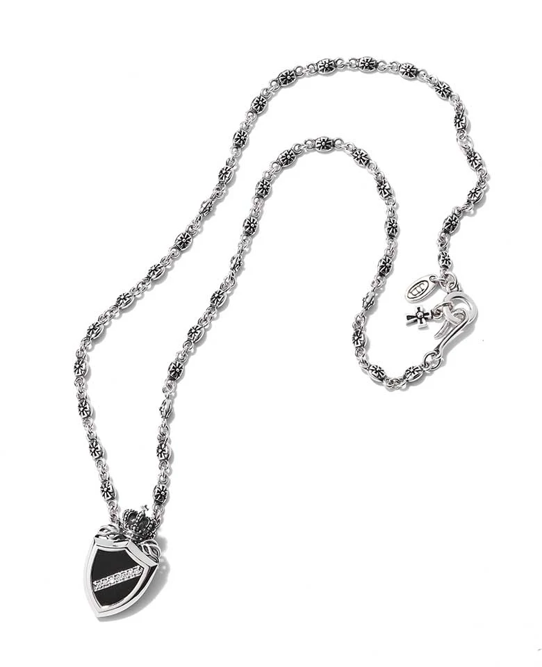 CROWN SHIELD PENDANT