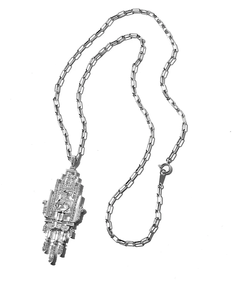 ホースシェイプダイヤネックレス - Image 2
