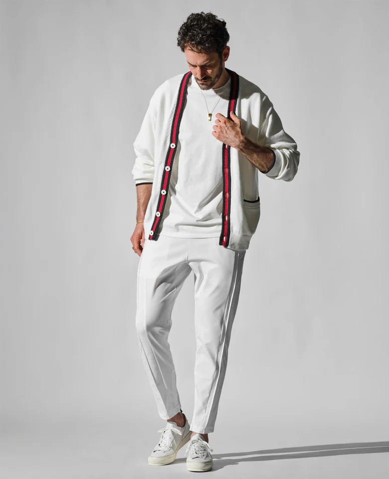 LEON別注 DROP V CARDIGAN - Image 6