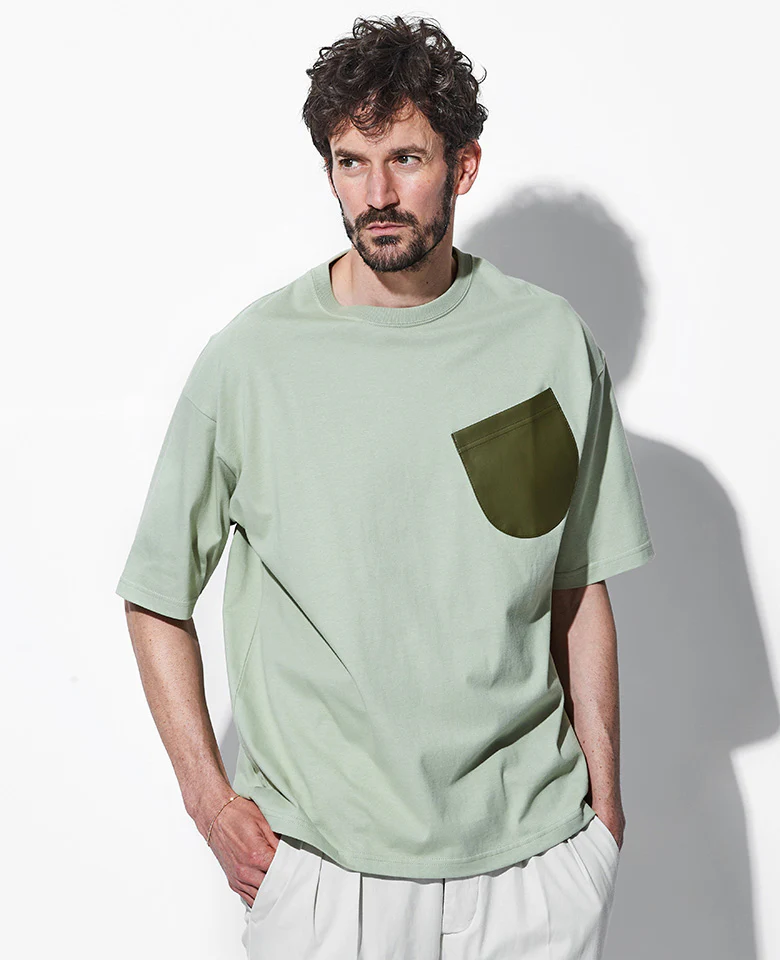 パッチポケットビッグTシャツ - Image 8
