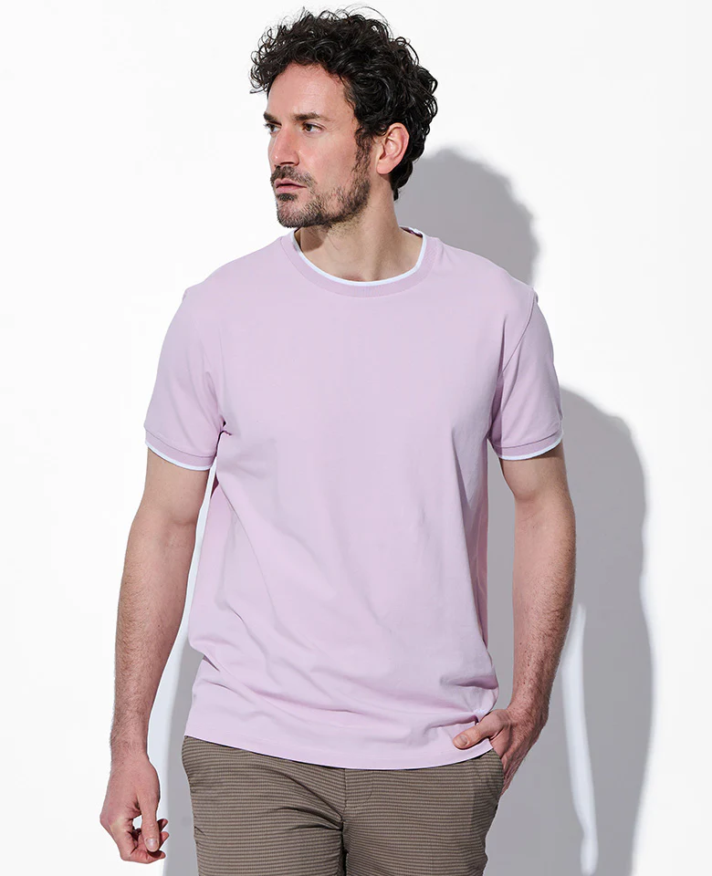 ラウンドネック Tシャツ - Image 5