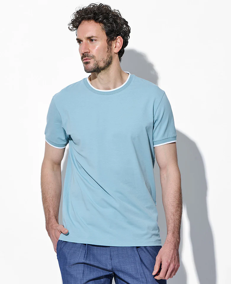 ラウンドネック Tシャツ - Image 7